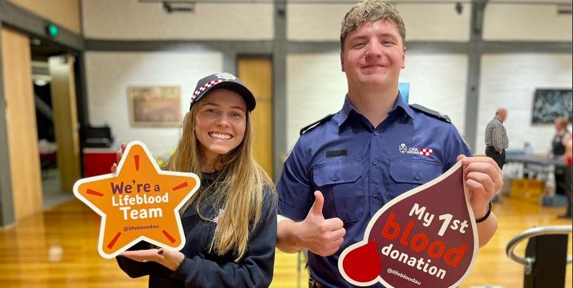 Samantha Bertoni and Jayden Demanuele.